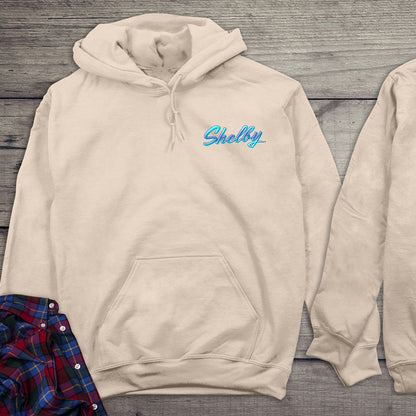 Colorful Shelby With Crest Hoodie