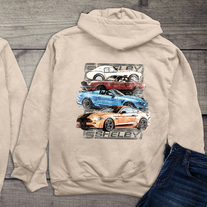 Shelby Cars Sketch Hoodie