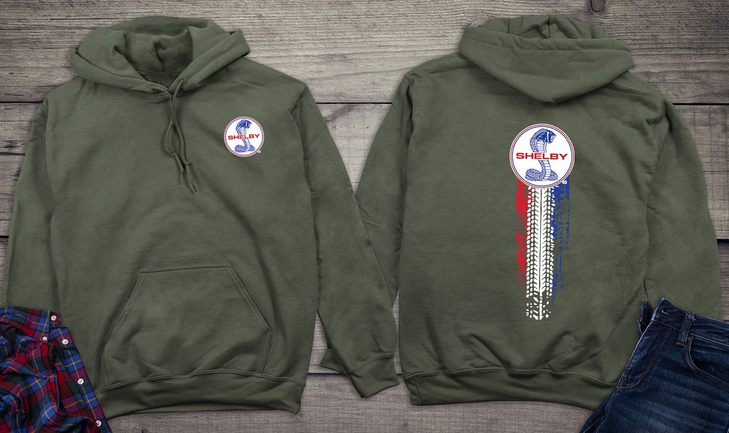 Verticle Cobra With Crest Hoodie