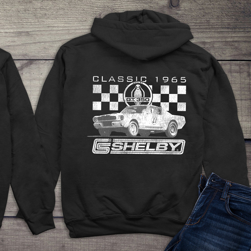 Classic 1965 Shelby With Crest Hoodie