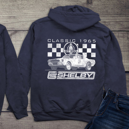 Classic 1965 Shelby With Crest Hoodie