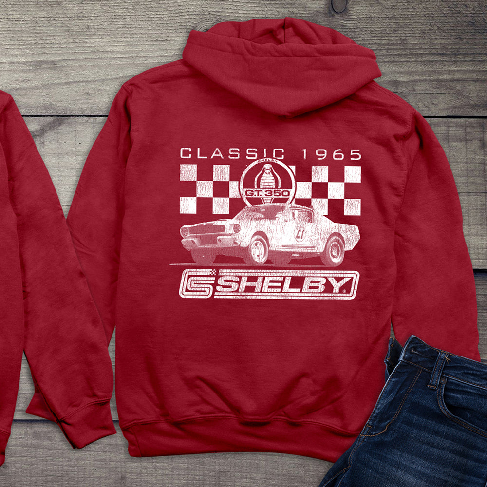 Classic 1965 Shelby With Crest Hoodie