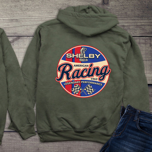 Shelby Racing With Crest Hoodie