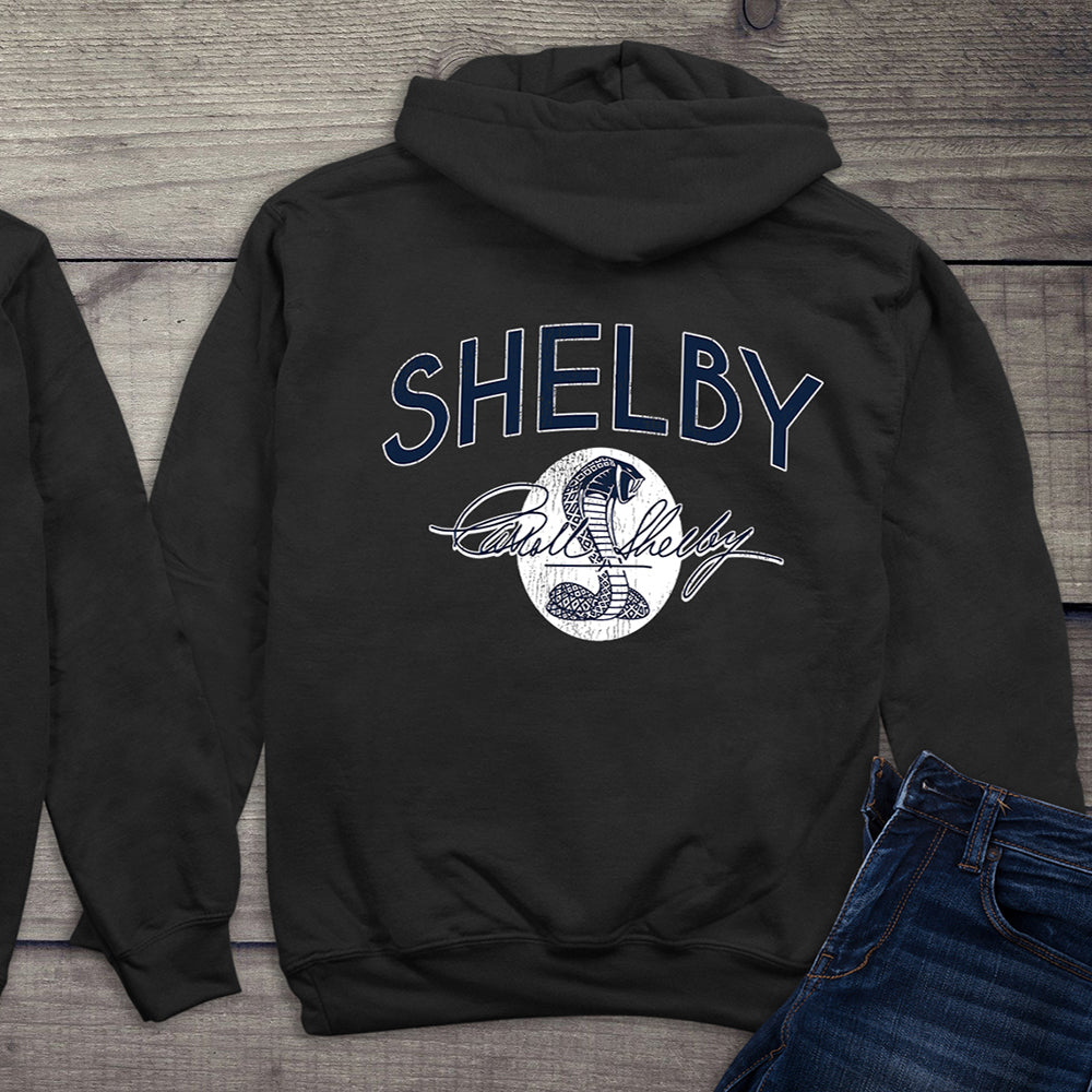 Vintage Shelby Cobra With Crest Hoodie