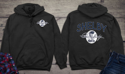 Vintage Shelby Cobra With Crest Hoodie