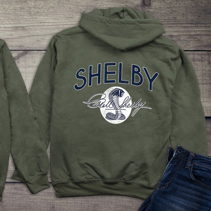 Vintage Shelby Cobra With Crest Hoodie