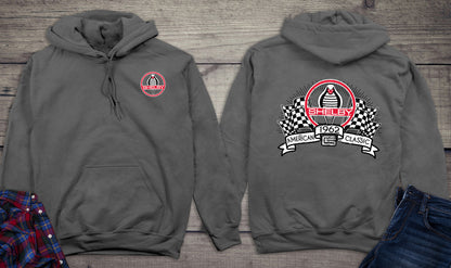 Shelbys Racing Flags With Crest Hoodie