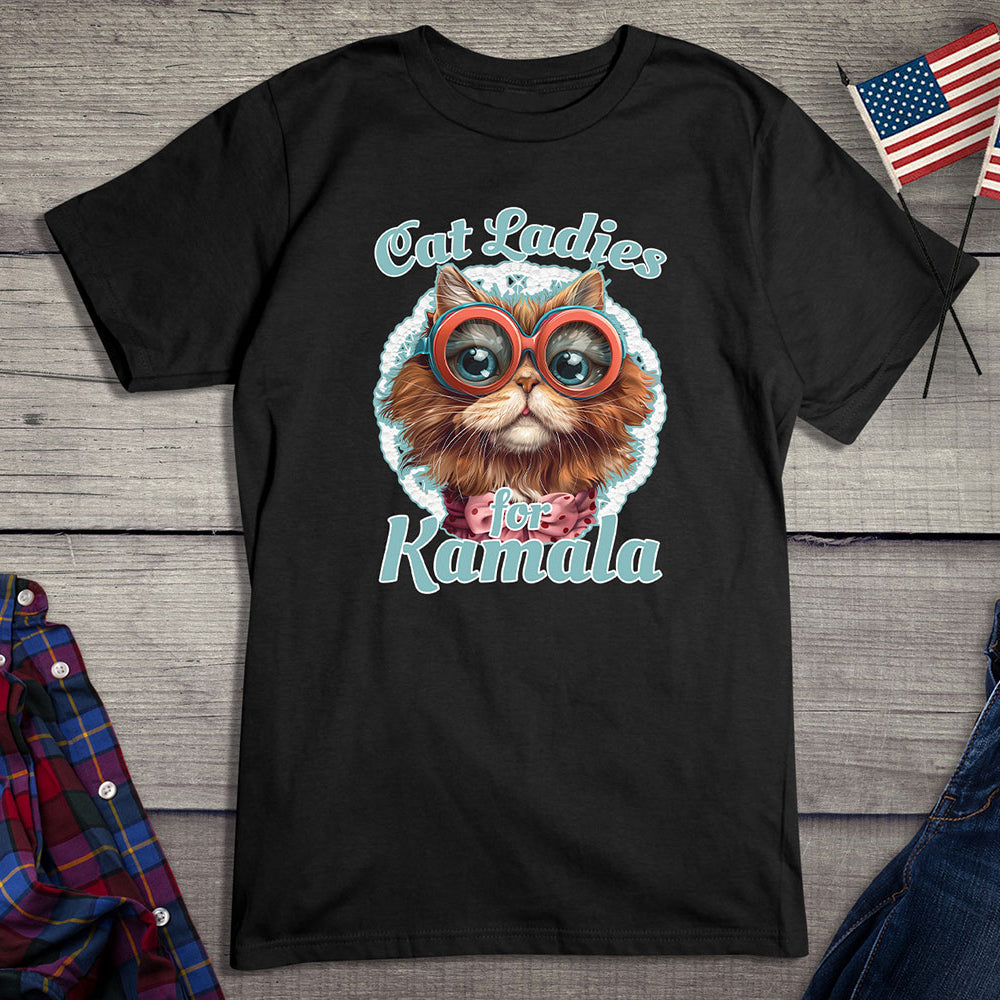 Cat Ladies For Kamala T-Shirt