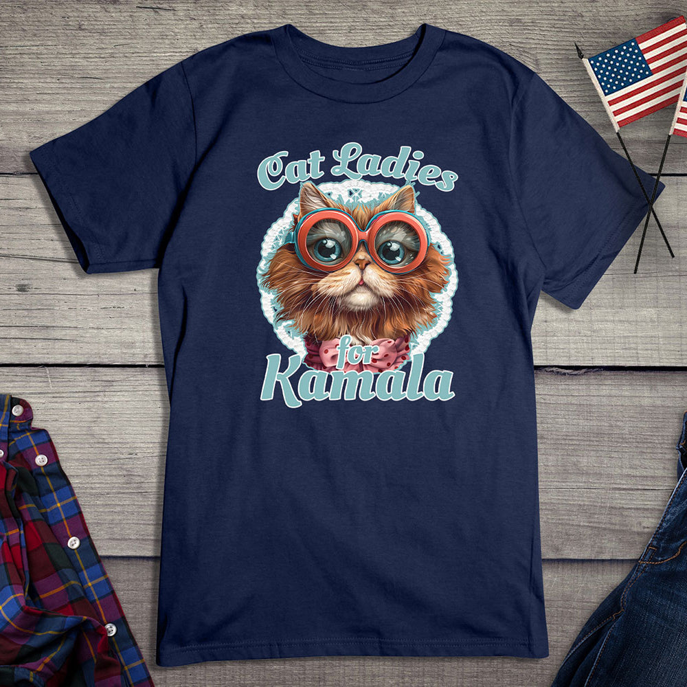 Cat Ladies For Kamala T-Shirt