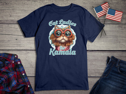 Cat Ladies For Kamala T-Shirt