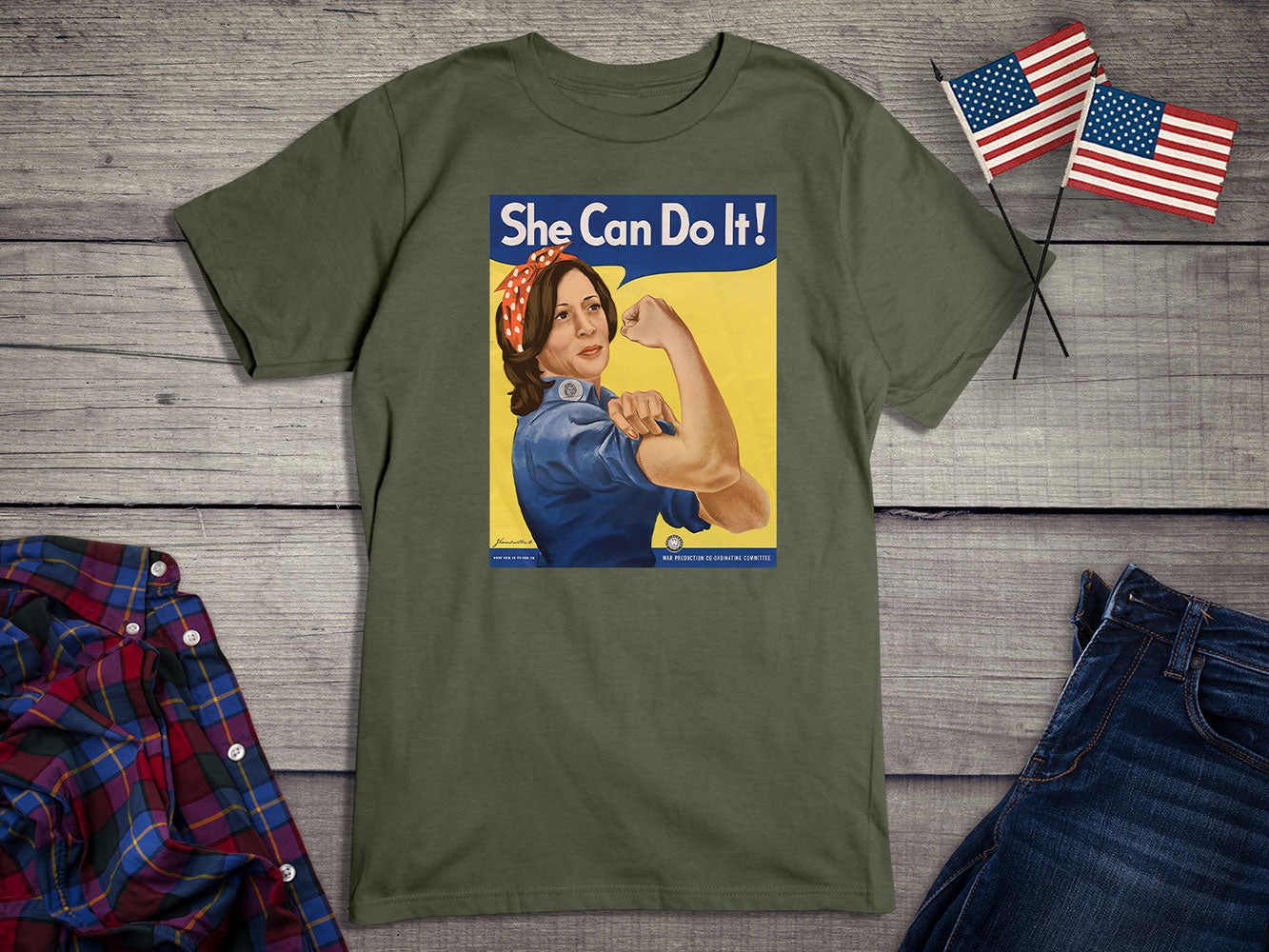 Kamala She Can Do It T-Shirt