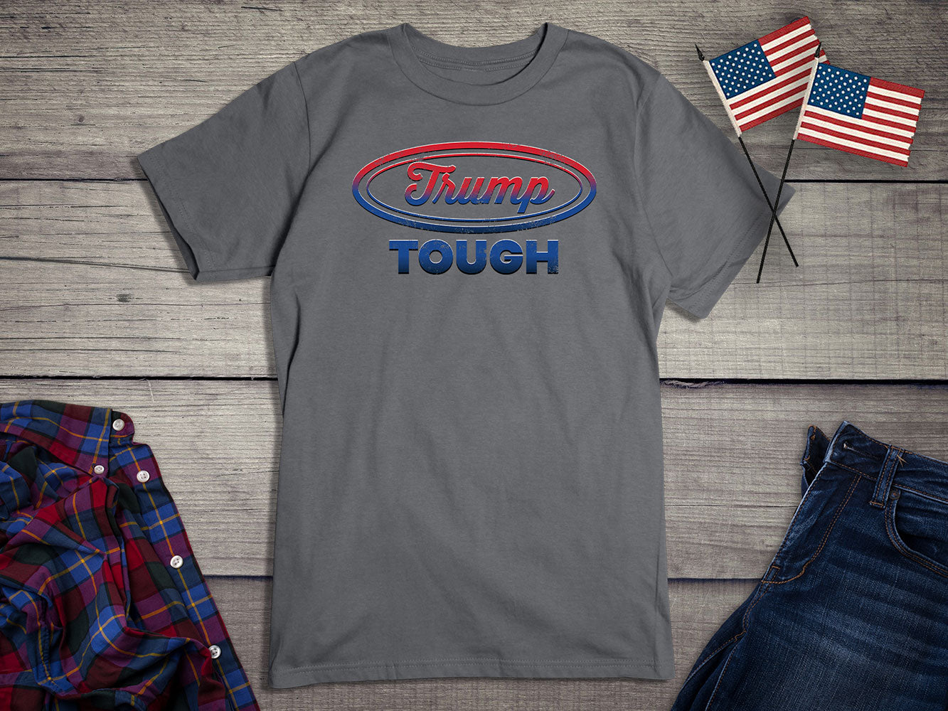 Trump Tough Oval T-Shirt