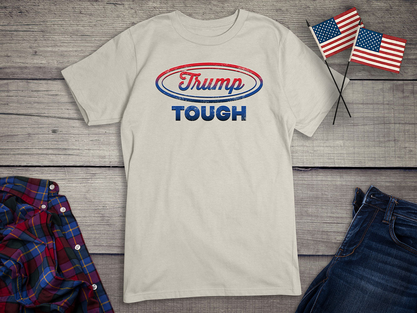 Trump Tough Oval T-Shirt