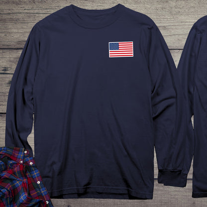 Kamala Liberty With Crest Long Sleeve Tee