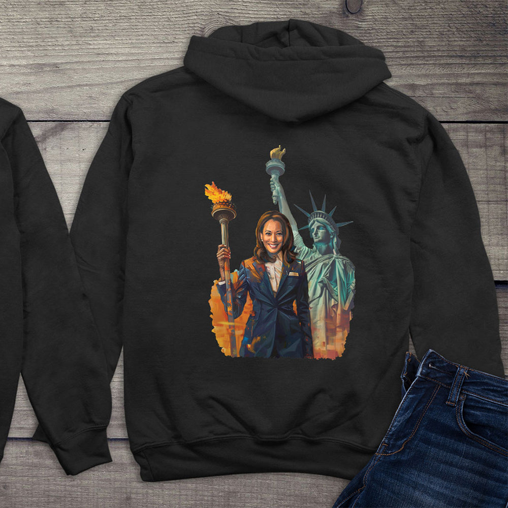 Kamala Liberty With Crest Hoodie