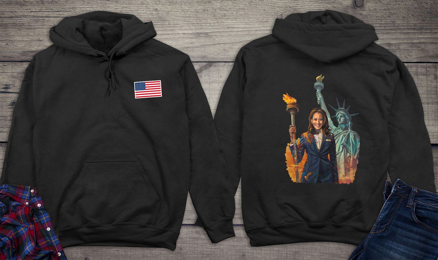 Kamala Liberty With Crest Hoodie