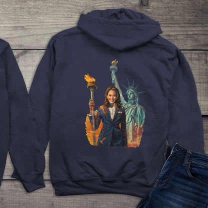 Kamala Liberty With Crest Hoodie