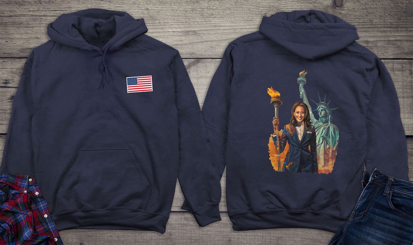 Kamala Liberty With Crest Hoodie