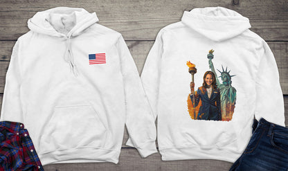 Kamala Liberty With Crest Hoodie