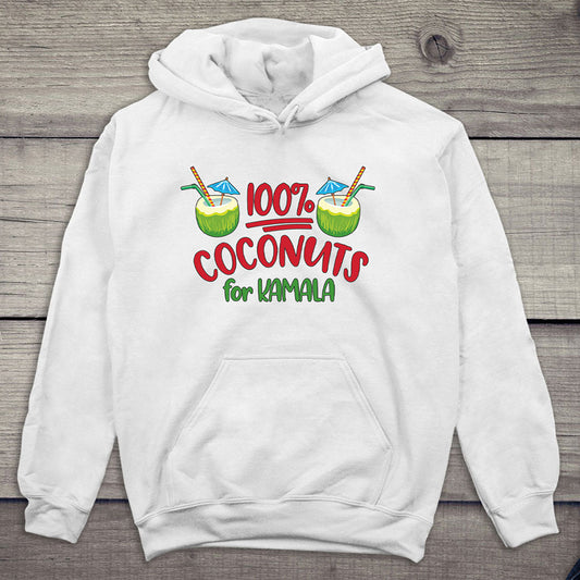 Coconuts For Kamala Hoodie