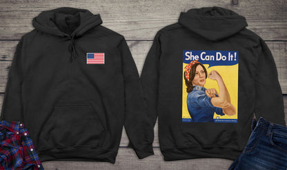 Kamala She Can Do It Hoodie