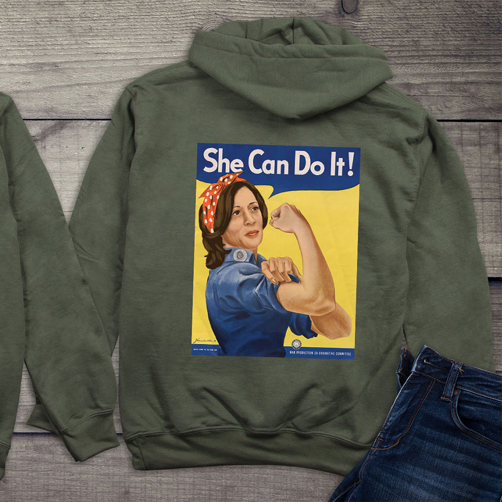 Kamala She Can Do It Hoodie