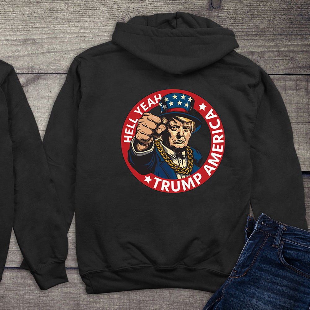 Trump America With Crest Hoodie