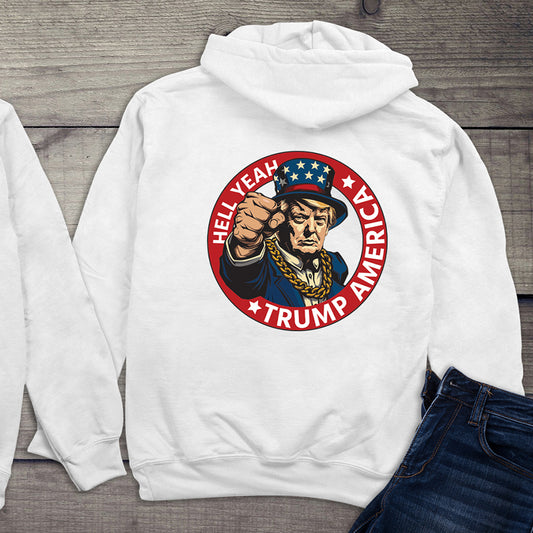 Trump America With Crest Hoodie