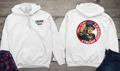 Trump America With Crest Hoodie