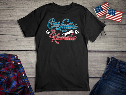 Cat Ladies for Kamala T-Shirt