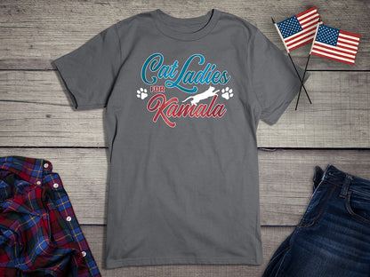 Cat Ladies for Kamala T-Shirt