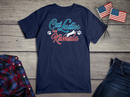 Cat Ladies for Kamala T-Shirt