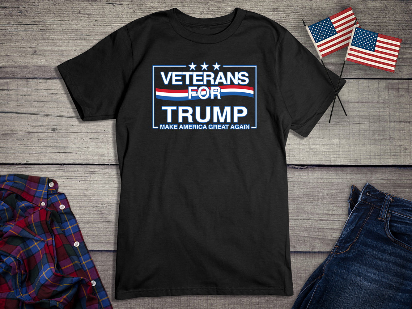 Veterans For Trump T-Shirt