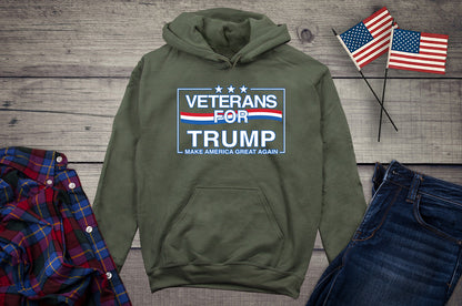 Veterans For Trump Hoodie