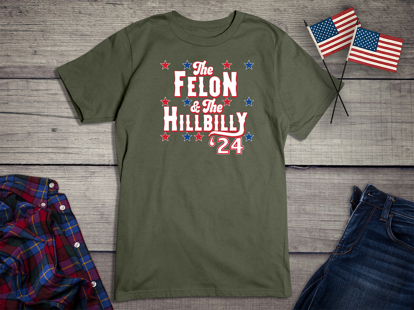 The Felon & The Hillbilly T-Shirt