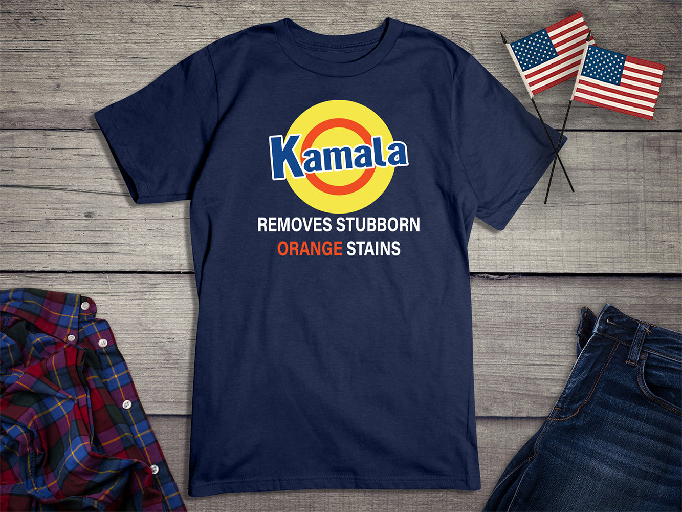 Kamala Orange Stains T-Shirt