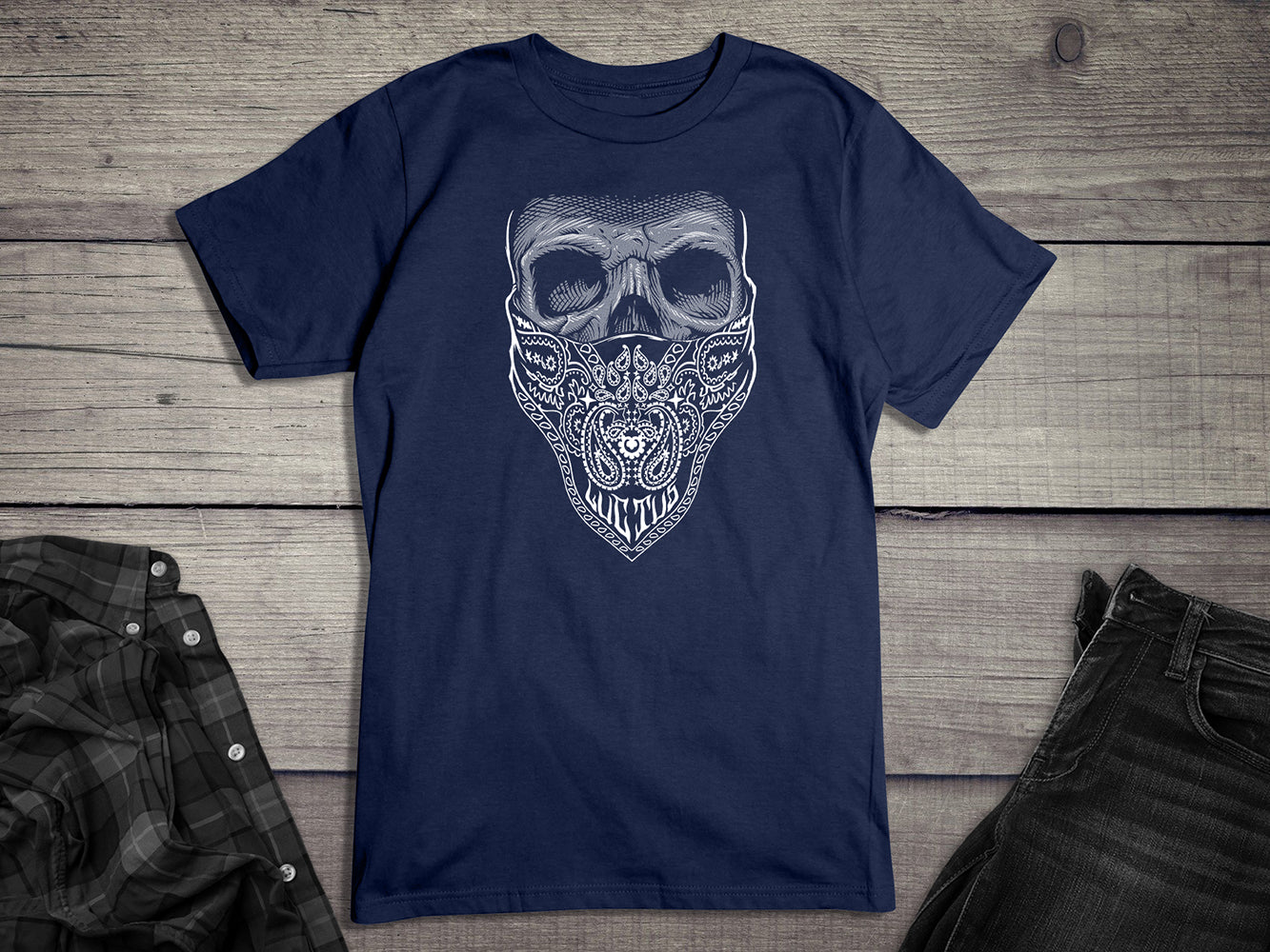 Bandana Skull , T-Shirt