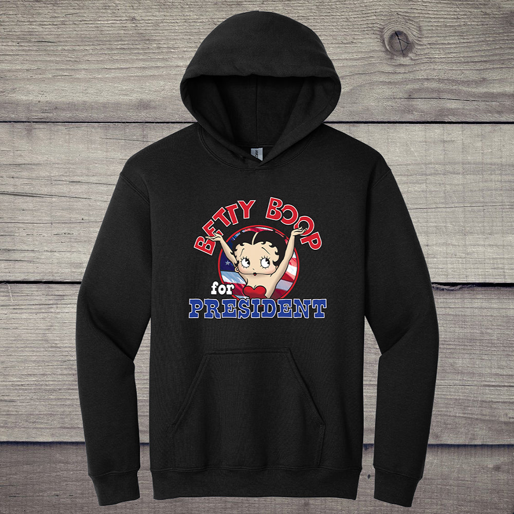 Betty Boop For President Hoodie
