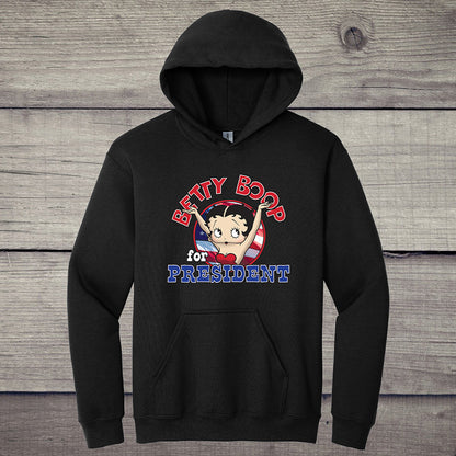 Betty Boop For President Hoodie