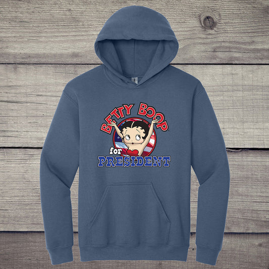 Betty Boop For President Hoodie