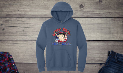 Betty Boop For President Hoodie