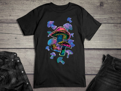 Colorful Mushrooms T-Shirt