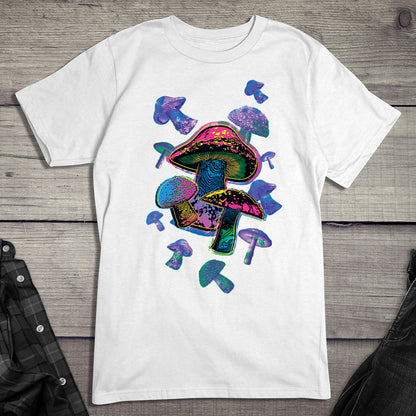 Colorful Mushrooms T-Shirt