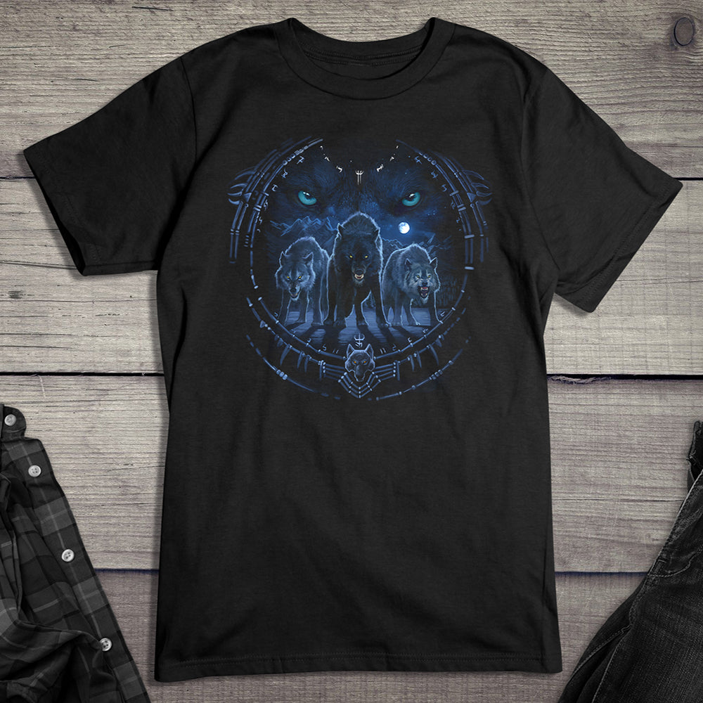 Wolf Tribal T-Shirt