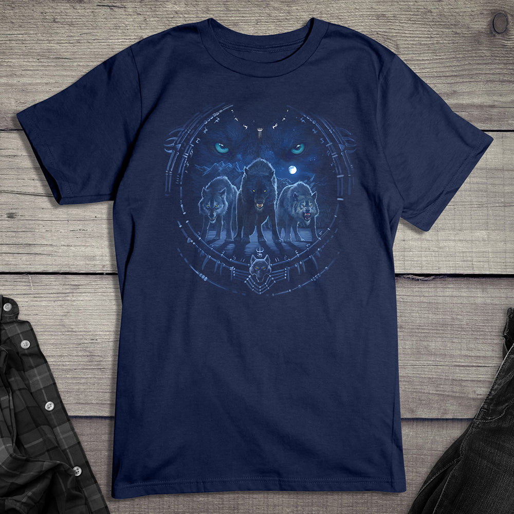 Wolf Tribal T-Shirt