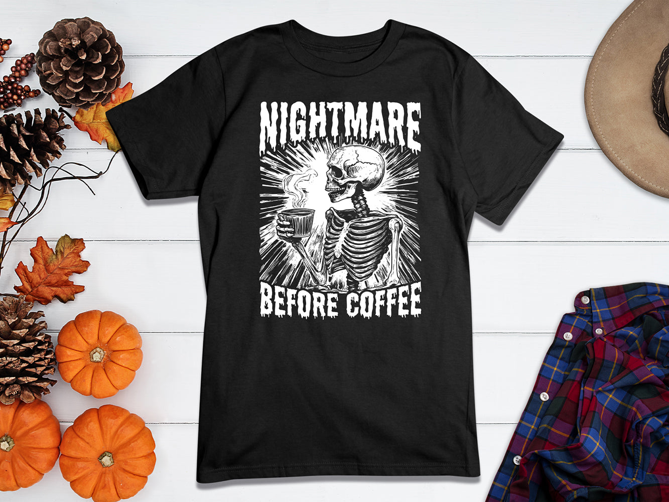 Nightmare Before Coffee T-Shirt