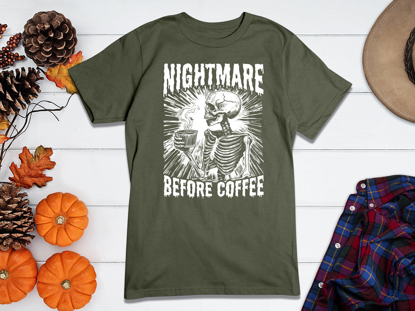 Nightmare Before Coffee T-Shirt