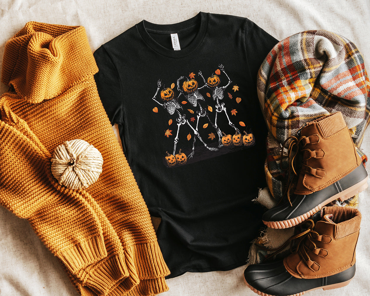 Pumpkin Skeletons T-Shirt