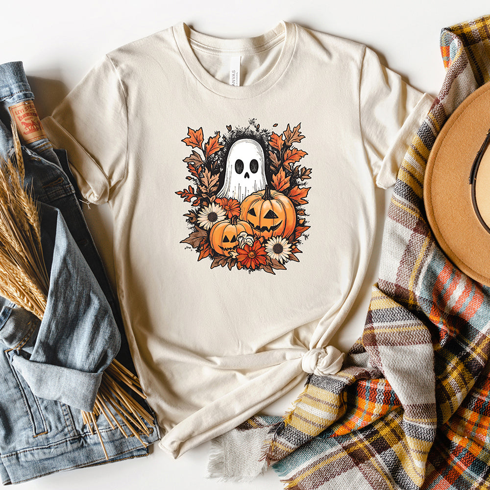 Jack O Lantern Ghost T-Shirt