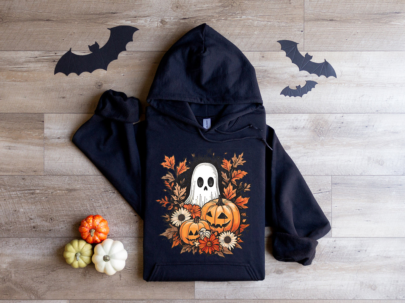 Jack O Lantern Ghost Hoodie